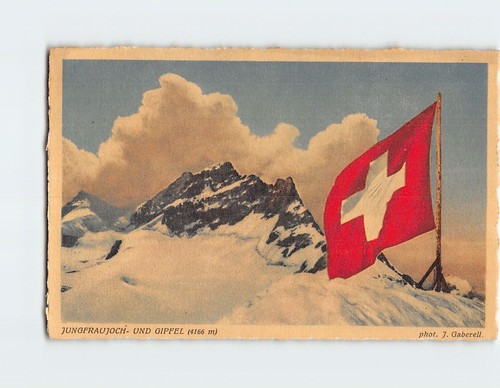 Cartolina jungfraujoch - cartolina,