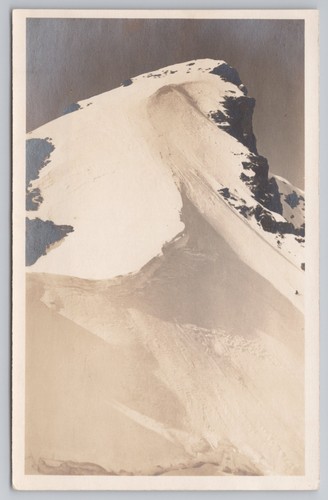 Cartolina rppc jungfraujoch - cartolina,
