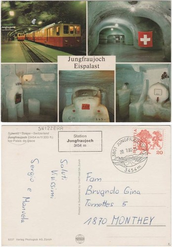Jungfraujoch eispalast - jungfraujoch,