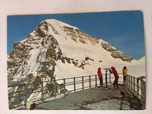 Cartolina epoca jungfraujoch - cartolina, d'epoca