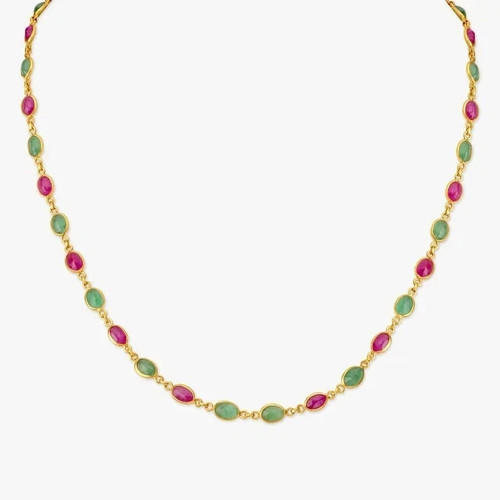 Collana maglia rubino - , e