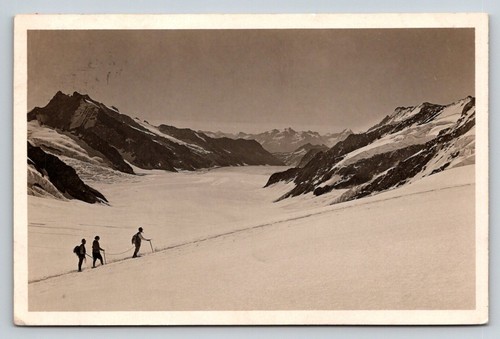1923 jungfraujoch aletsch - jungfraujoch,