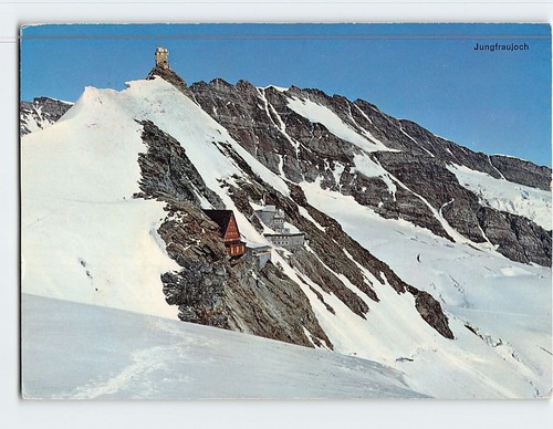 Cartolina jungfraujoch - cartolina,